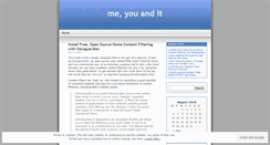 Desktop Screenshot of meyouit.wordpress.com