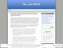 Tablet Screenshot of meyouit.wordpress.com