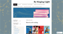 Desktop Screenshot of bysinginglight.wordpress.com