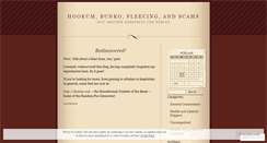 Desktop Screenshot of hookum.wordpress.com