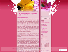 Tablet Screenshot of maddiehatter.wordpress.com