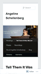 Mobile Screenshot of angelineschellenberg.wordpress.com