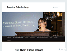 Tablet Screenshot of angelineschellenberg.wordpress.com