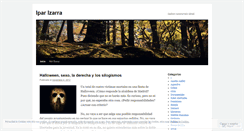 Desktop Screenshot of iparizarra.wordpress.com