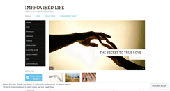 Desktop Screenshot of improvisedlife.wordpress.com