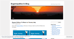 Desktop Screenshot of eugeniopallisco.wordpress.com