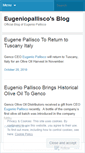 Mobile Screenshot of eugeniopallisco.wordpress.com