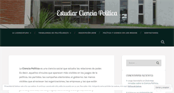 Desktop Screenshot of estudiarpolitica.wordpress.com