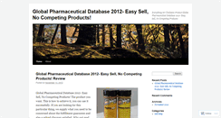 Desktop Screenshot of blogglobalpharmaceutical.wordpress.com