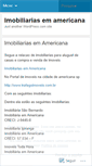 Mobile Screenshot of imobiliariasamericana.wordpress.com