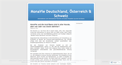 Desktop Screenshot of monaviedeutschland.wordpress.com