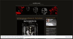 Desktop Screenshot of invisiblesound.wordpress.com