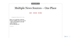 Desktop Screenshot of 3sources.wordpress.com