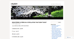 Desktop Screenshot of cityalert.wordpress.com