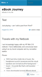Mobile Screenshot of ebookjourney.wordpress.com