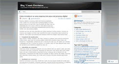 Desktop Screenshot of canaiseletronicos.wordpress.com