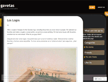 Tablet Screenshot of gavetaspr.wordpress.com
