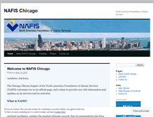 Tablet Screenshot of nafischicago.wordpress.com