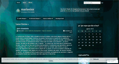 Desktop Screenshot of marianiux.wordpress.com