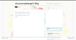 Desktop Screenshot of lacuevadelangel.wordpress.com