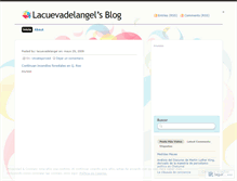 Tablet Screenshot of lacuevadelangel.wordpress.com
