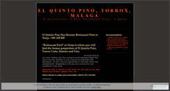 Desktop Screenshot of elquintopinotorrox.wordpress.com