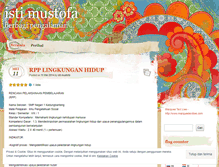 Tablet Screenshot of istimustofa.wordpress.com