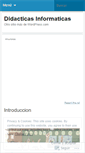 Mobile Screenshot of didacticasinformaticas.wordpress.com