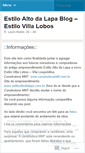 Mobile Screenshot of estiloaltodalapa.wordpress.com