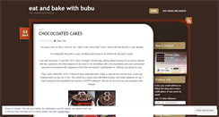 Desktop Screenshot of eatnbakewithbubu.wordpress.com