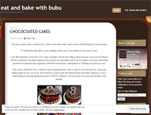 Tablet Screenshot of eatnbakewithbubu.wordpress.com