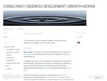 Tablet Screenshot of dickweisz.wordpress.com