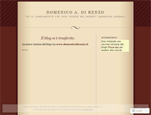 Tablet Screenshot of domenicodirenzoblog.wordpress.com