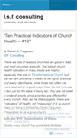 Mobile Screenshot of lsfconsulting.wordpress.com