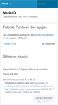 Mobile Screenshot of mululu.wordpress.com