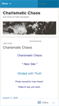 Mobile Screenshot of charismaticchaos.wordpress.com
