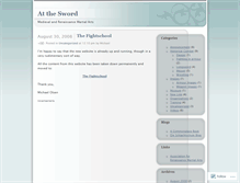 Tablet Screenshot of amschwert.wordpress.com