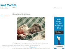 Tablet Screenshot of irmamorfina.wordpress.com