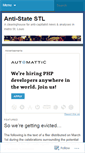 Mobile Screenshot of antistatestl.wordpress.com