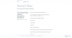 Desktop Screenshot of mysmartbar.wordpress.com