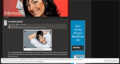 Desktop Screenshot of inkmodel.wordpress.com