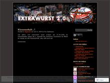 Tablet Screenshot of extrawurst2punkt0.wordpress.com