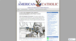 Desktop Screenshot of amcatholic.wordpress.com
