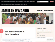 Tablet Screenshot of jamieinrwanda.wordpress.com