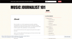 Desktop Screenshot of mjournalist101.wordpress.com