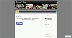 Desktop Screenshot of dembun.wordpress.com