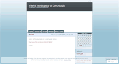 Desktop Screenshot of festivalicom.wordpress.com