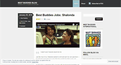Desktop Screenshot of bestbuddiesblog.wordpress.com