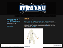 Tablet Screenshot of itraynu.wordpress.com