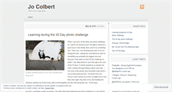 Desktop Screenshot of jocolbert.wordpress.com